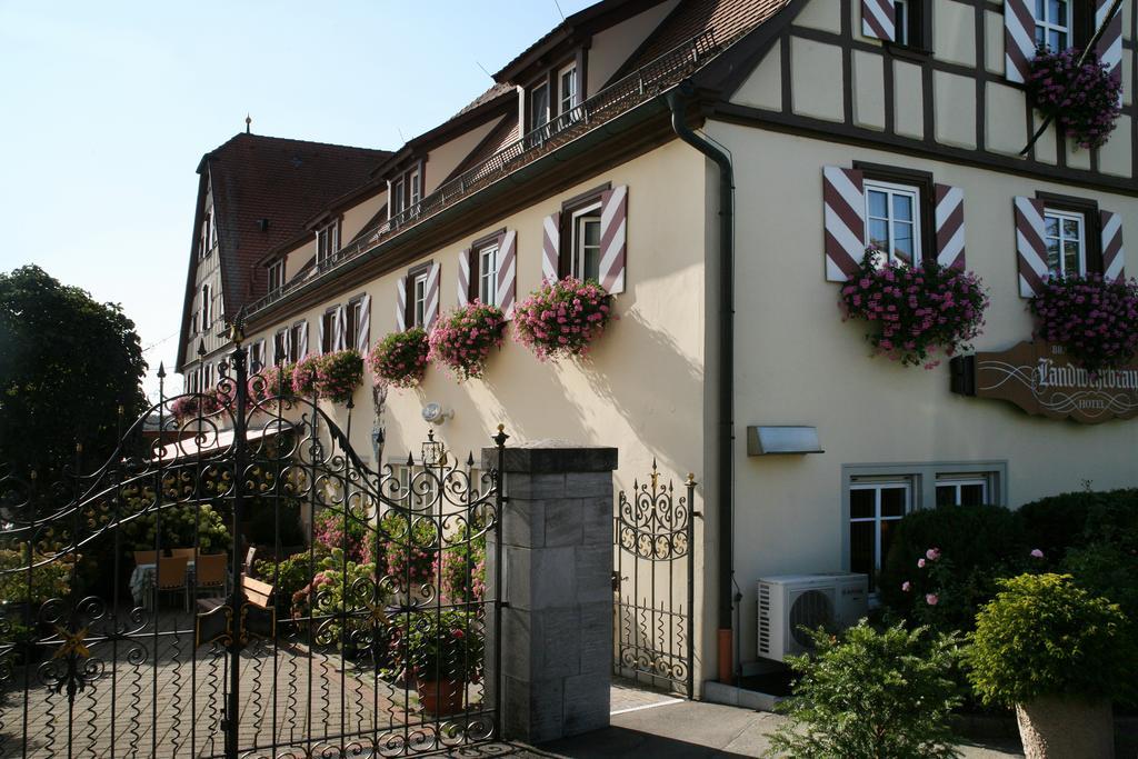 Hotel Brauereigasthof Landwehr-Braeu Reichelshofen Zewnętrze zdjęcie