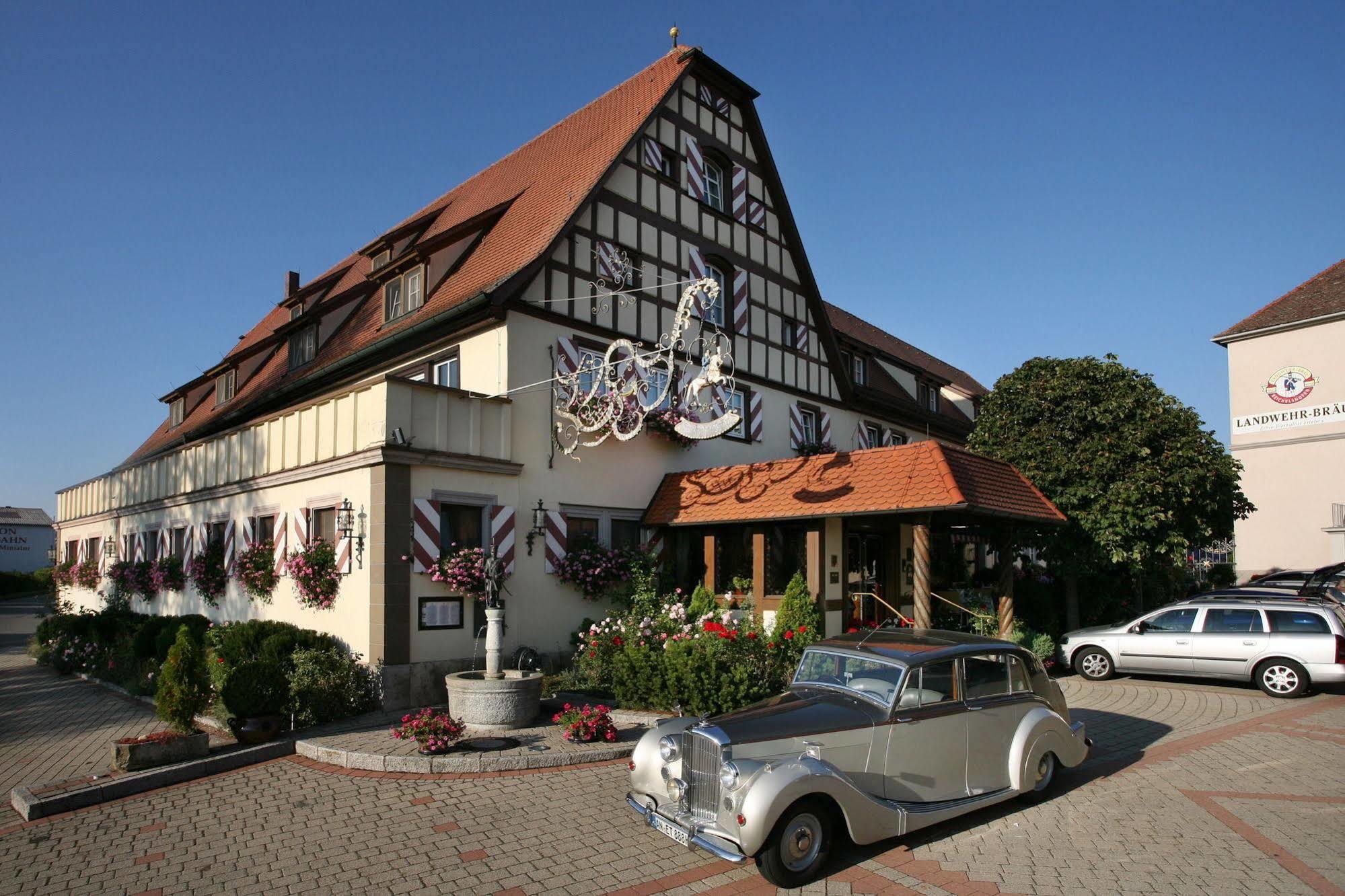 Hotel Brauereigasthof Landwehr-Braeu Reichelshofen Zewnętrze zdjęcie